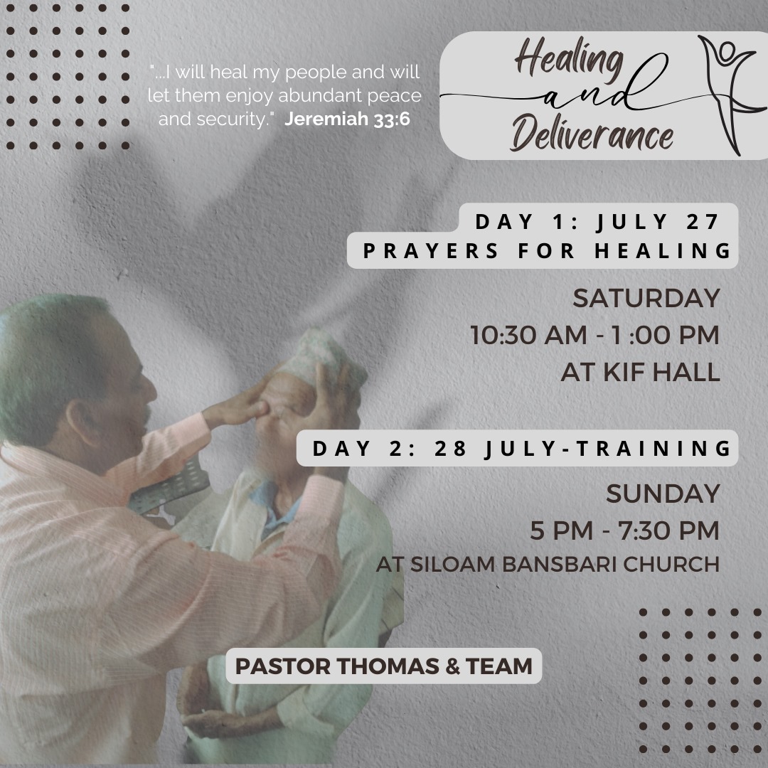 Healing &amp; Deliverance