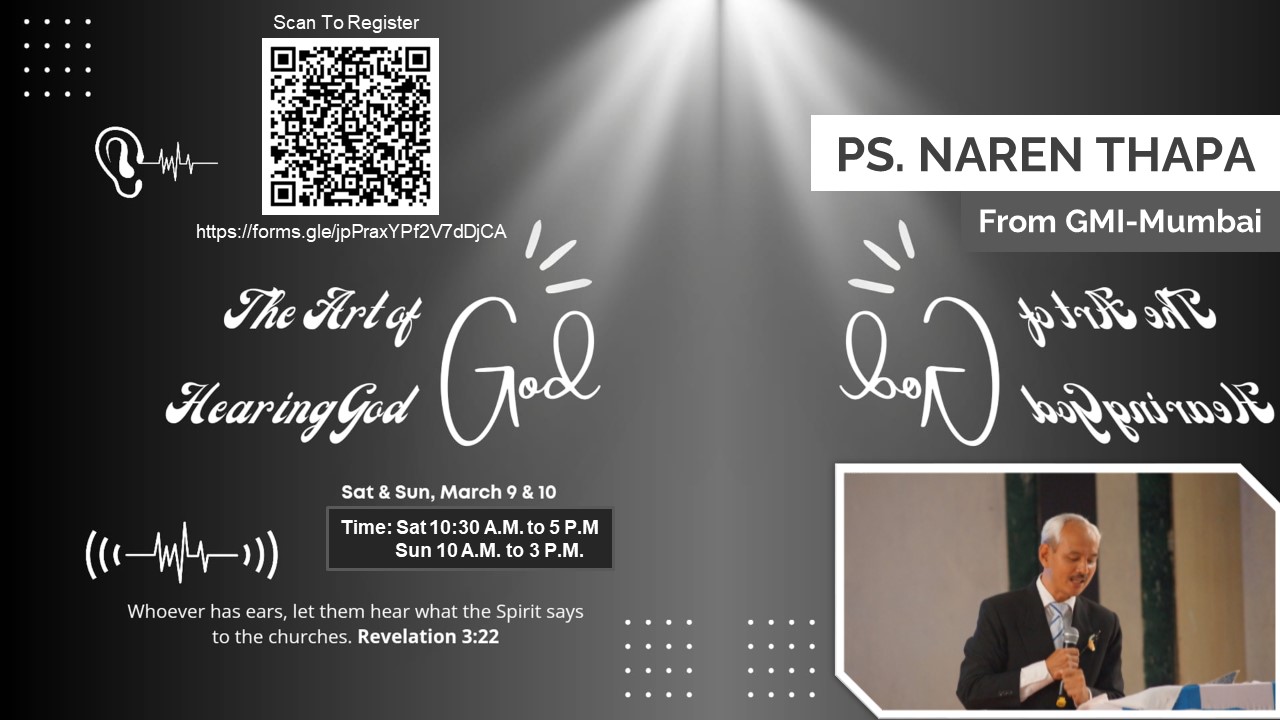 "Hearing God's Voice" workshop