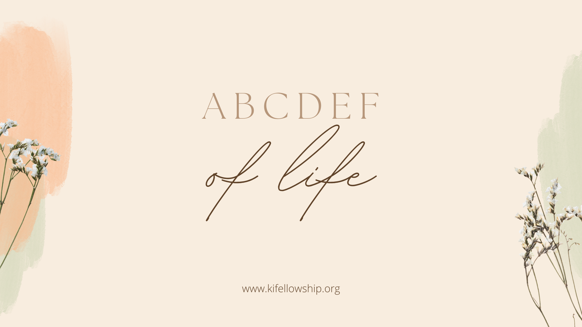 ABCDEF of our Life